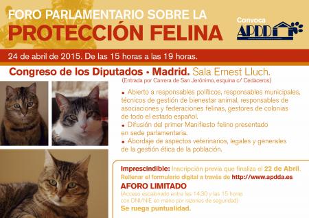 Foro Parlamentario sobre la Proteccin Felina