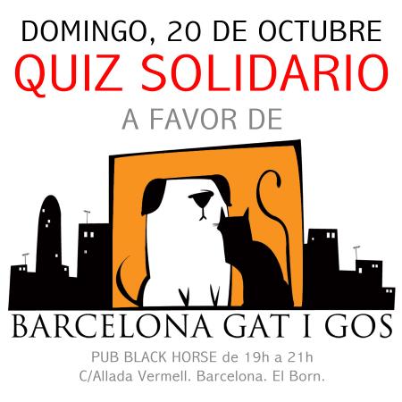 Quiz solidario a favor de Barcelona Gat i Gos