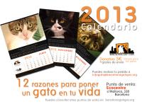 Calendario Solidario 2013 de Barcelona Gat i Gos